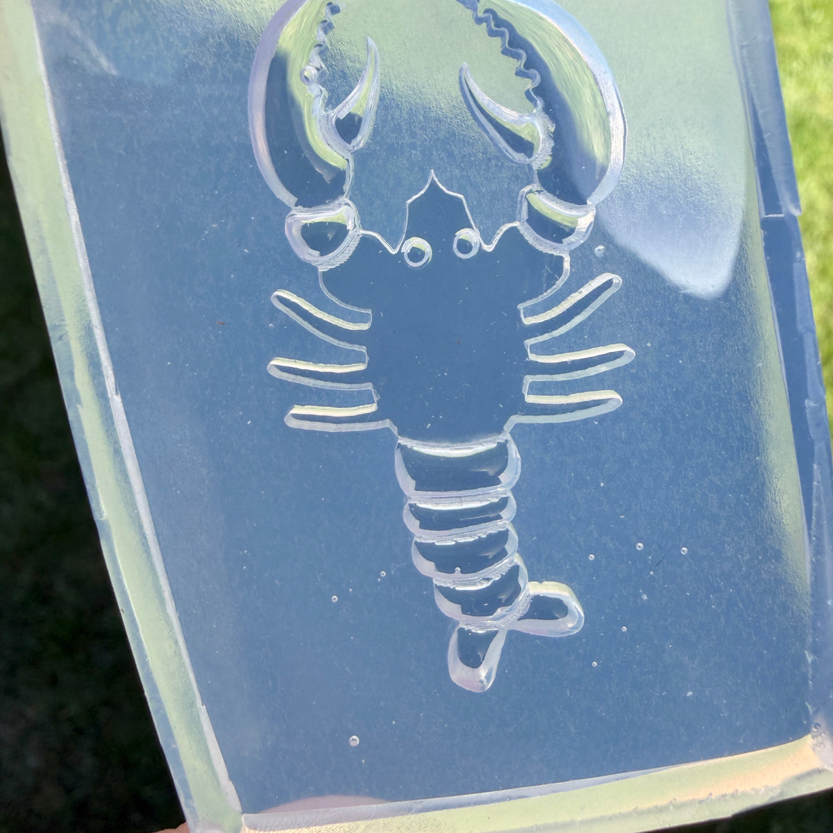 3D Lobster Brooch Mold Resin Mold
