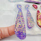 Long Pre-domed Fairy Wings Dragonfly Wings Clear Silicone Mold for Resin Jewellery Dangle earring Mold