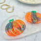 3 cm Predomed Pumpkin Dangly Charm Earring Mold