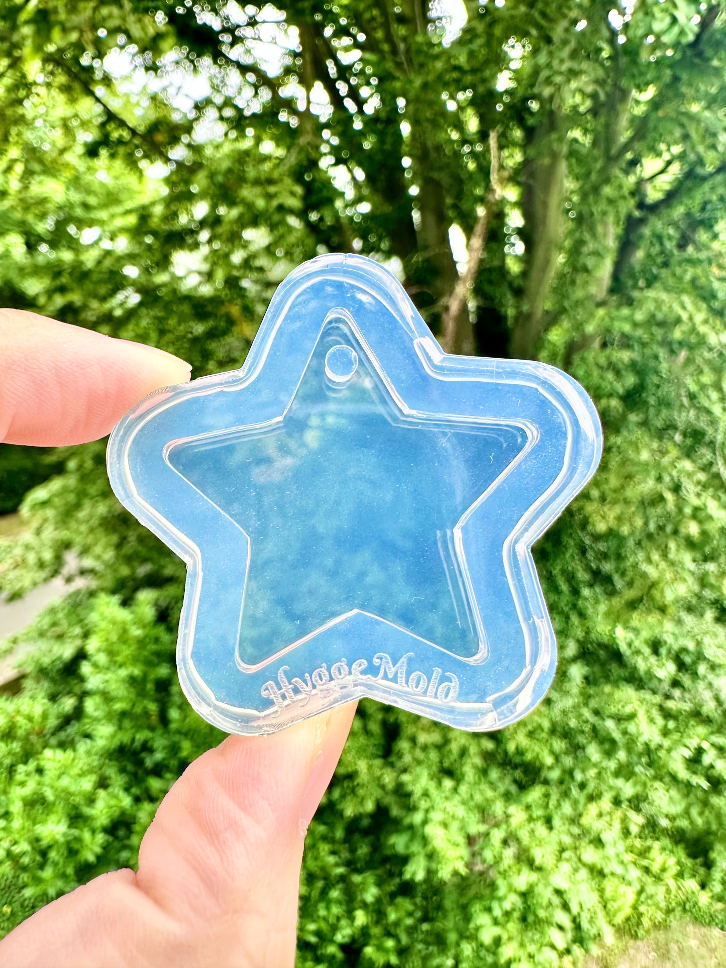 4cm Star Pet Tag Keychain Mold