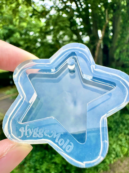 4cm Star Pet Tag Keychain Mold