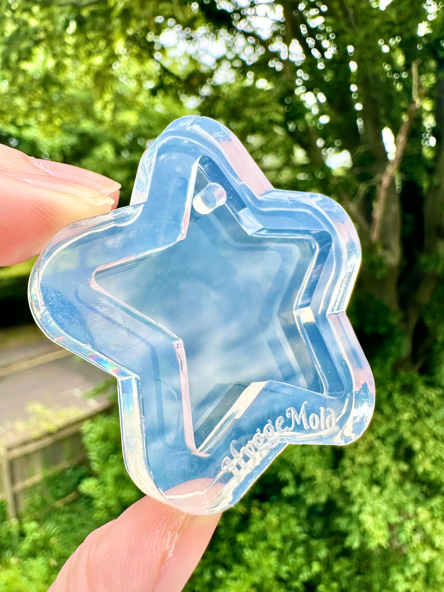 4cm Star Pet Tag Keychain Mold