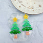 Predomed 4-level Christmas Tree Dangle Earring Mold