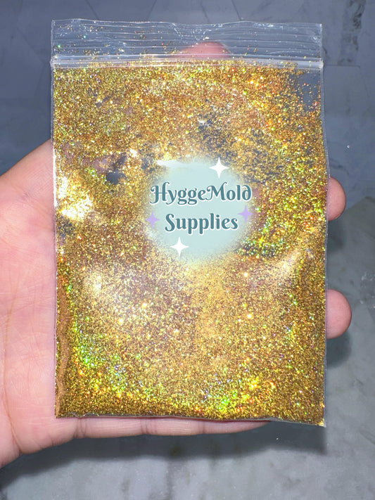 Holographic Extra Fine Glitter (Gold)