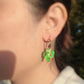 Predomed Cactus Dangle Charm Earring Mold for Hoops and Hooks