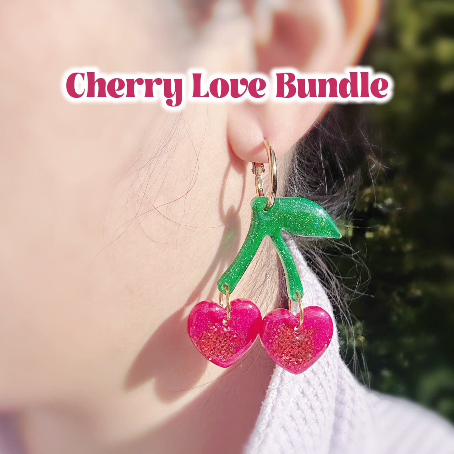 Predomed Cherry Love Earring Mold Bundle