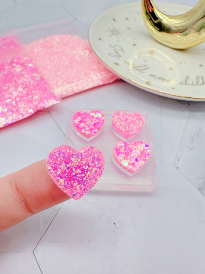 Mini Heart Stud Earring Mold