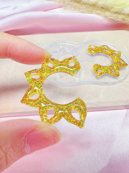 2025 Upgrade Predomed Sunflower Hoop Earring Mold