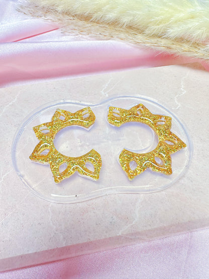 2025 Upgrade Predomed Sunflower Hoop Earring Mold