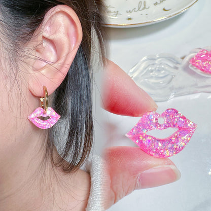 Predomed Kissy Lip Hoop Earring Mold