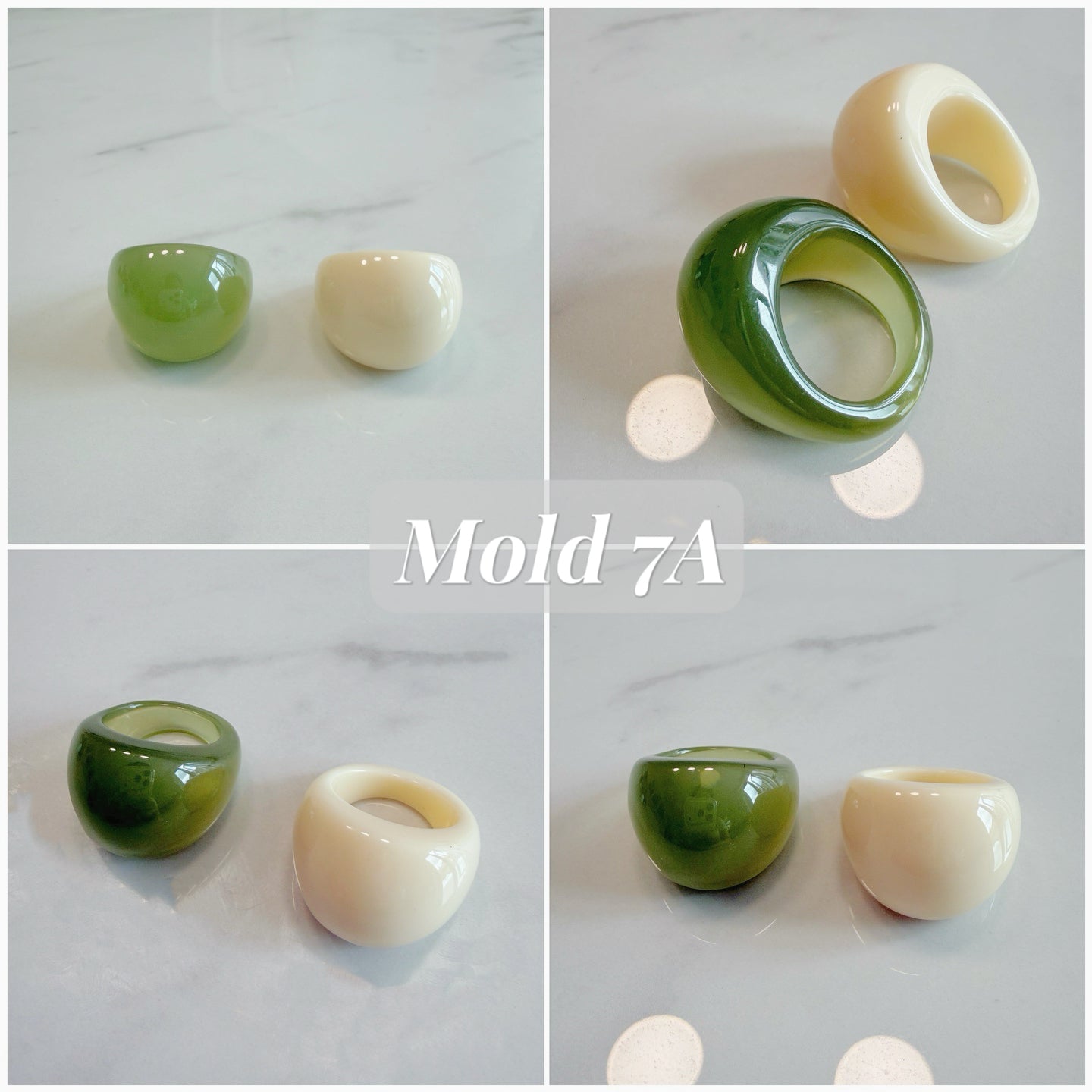 US size 7 Chunky Ring Molds