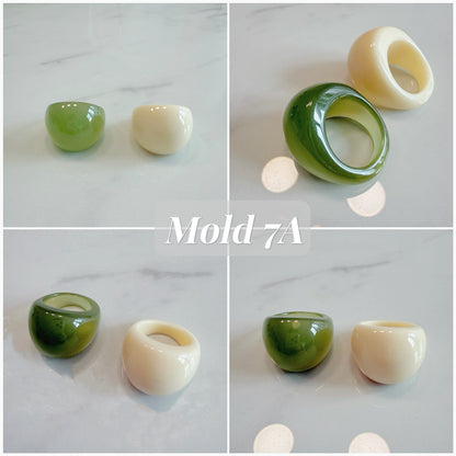 US size 7 Chunky Ring Molds