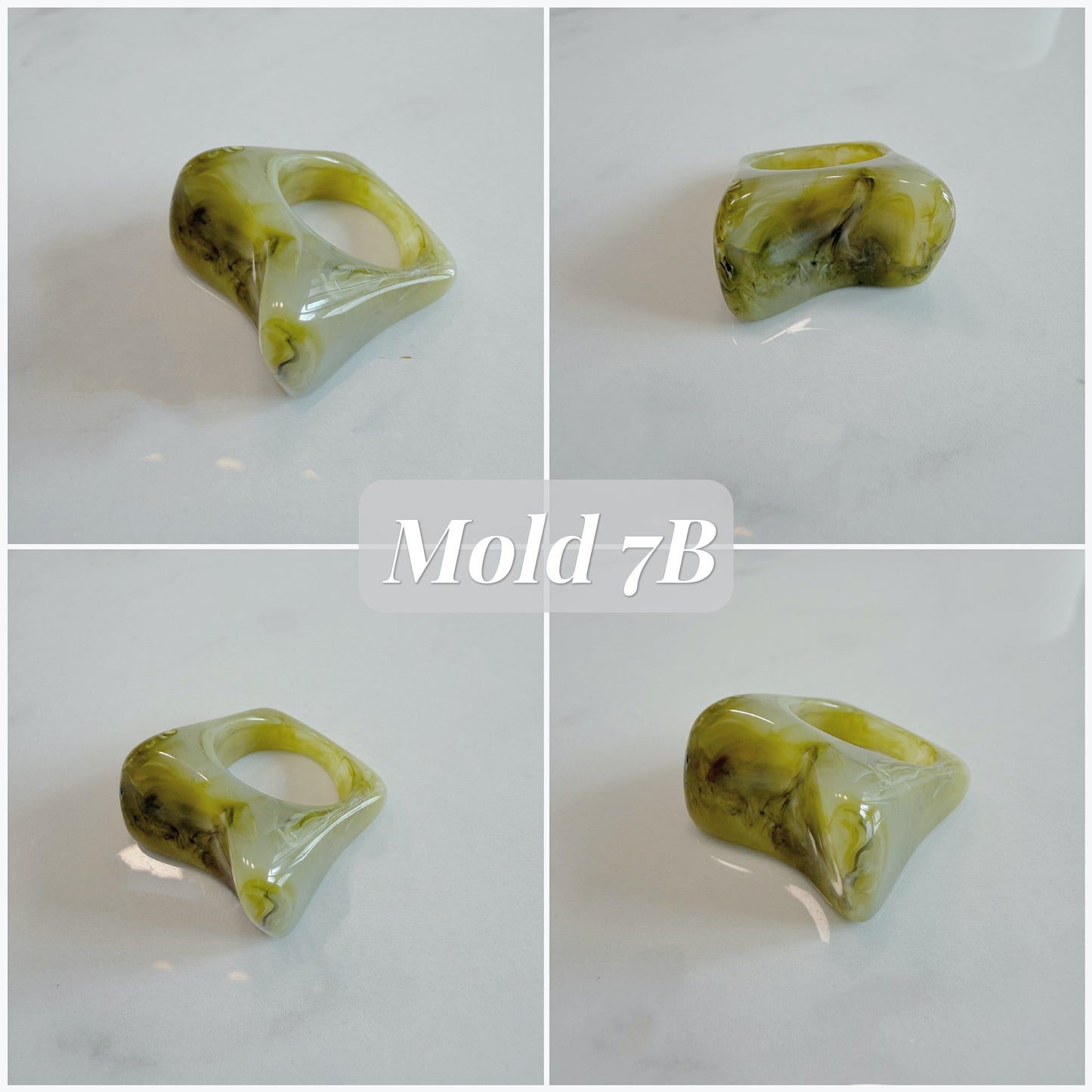 US size 7 Chunky Ring Molds