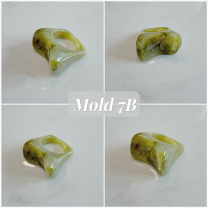 US size 7 Chunky Ring Molds