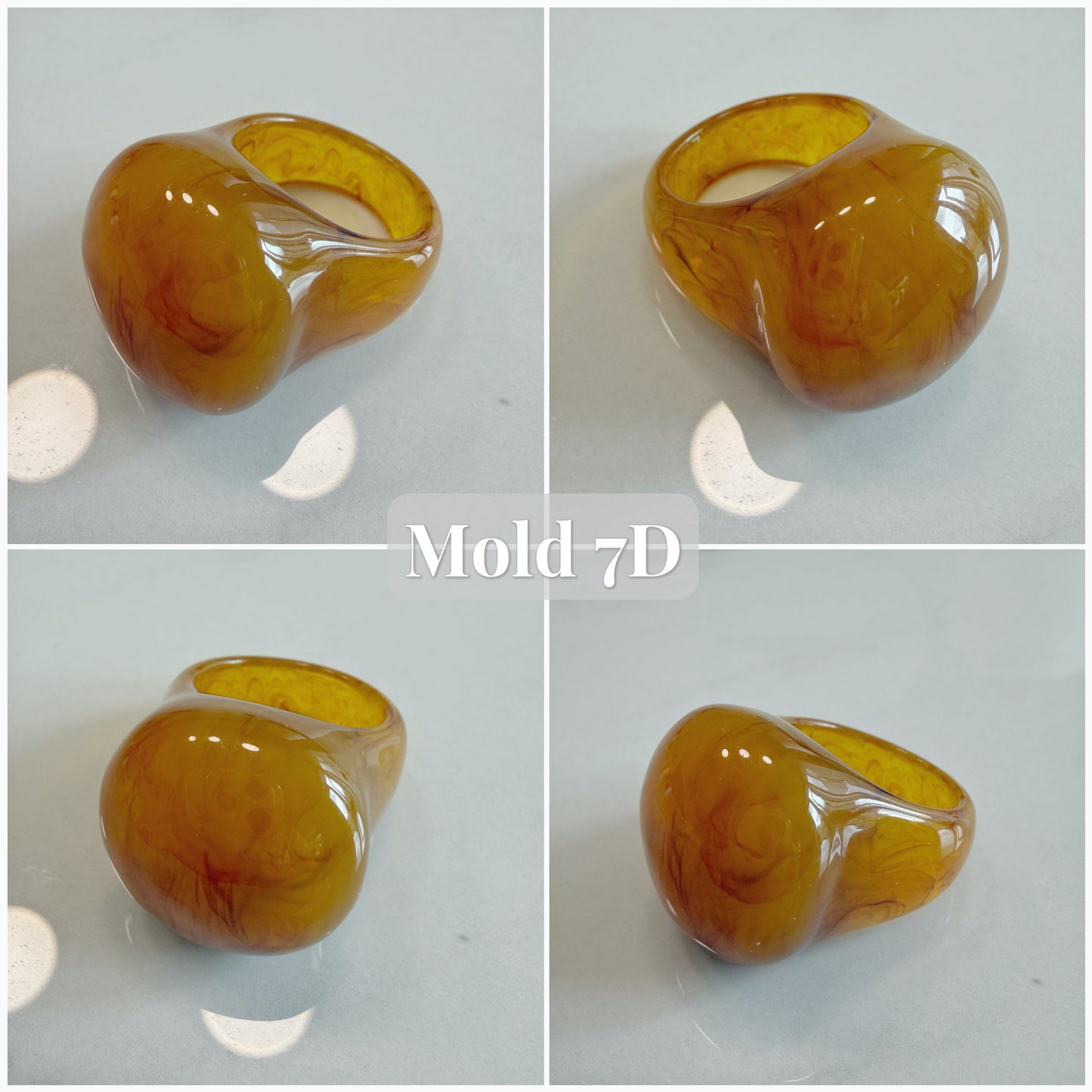 US size 7 Chunky Ring Molds