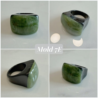 US size 7 Chunky Ring Molds