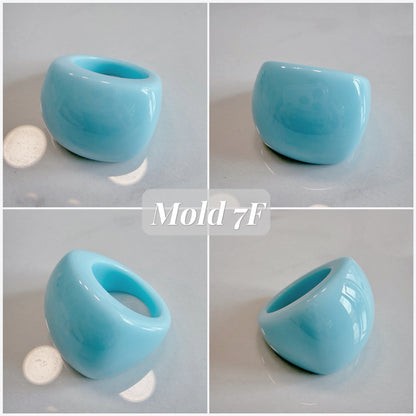 US size 7 Chunky Ring Molds