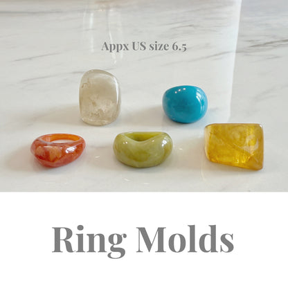 US size 6.5 Super Chunky Ring Molds