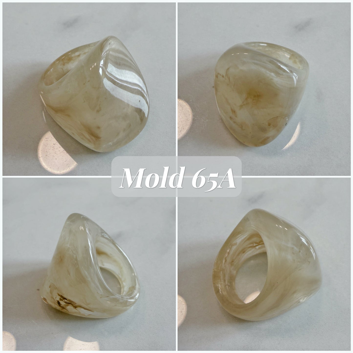 US size 6.5 Super Chunky Ring Molds