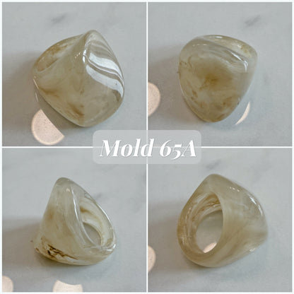 US size 6.5 Super Chunky Ring Molds