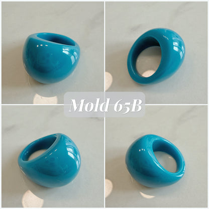 US size 6.5 Super Chunky Ring Molds