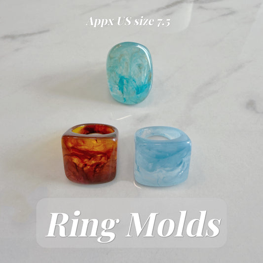 US size 7.5 Super Chunky Ring Mold