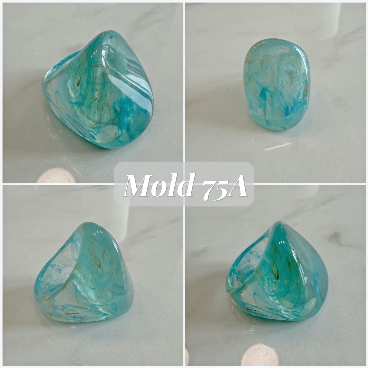 US size 7.5 Super Chunky Ring Mold