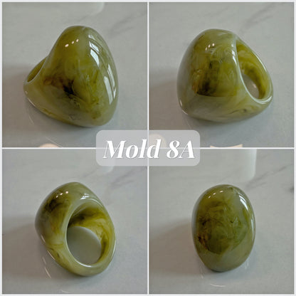 US size 8 Super Chunky Ring Mold
