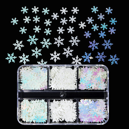 Winter Wonderland Snowflake Sequin Set