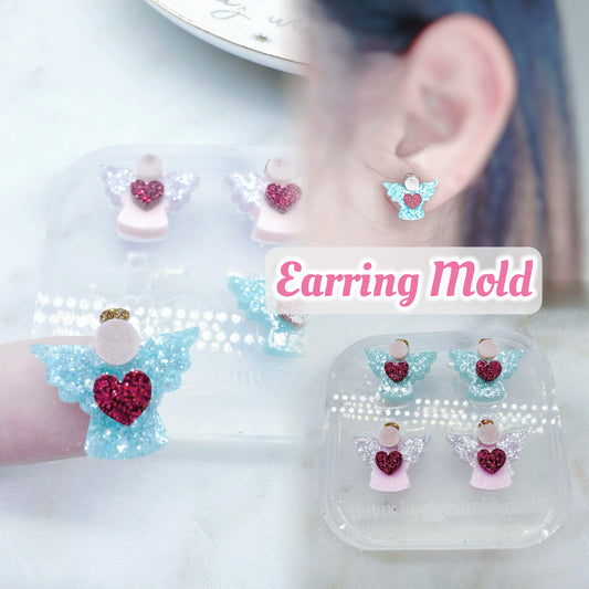 Mini Angel Stud Earring Mold