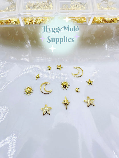 Gold Celestial Mixed Shapes Box Set