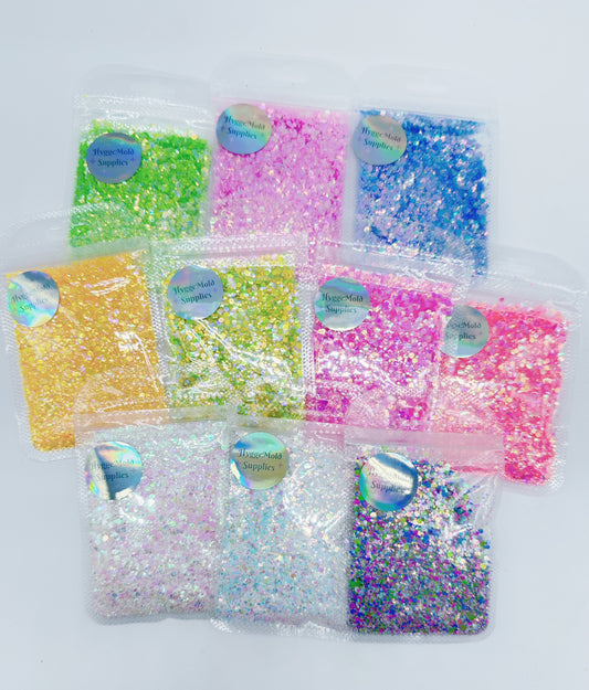 The Whole Set of 10g Prism Magic Glitter Mix