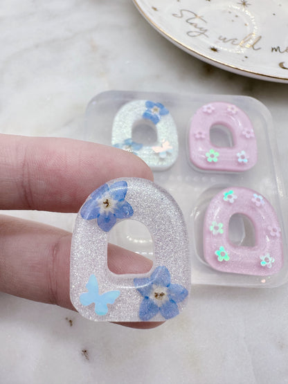 2.3cm Pre domed Open Arch Earring Mold