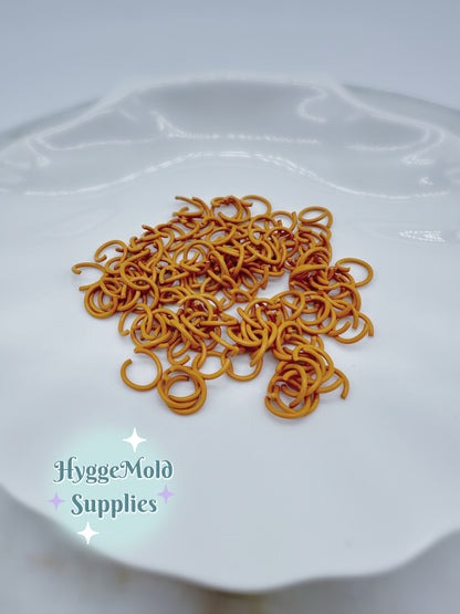 50 Pcs 10mm Coloured Open Jump Rings