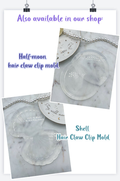 4 pc DIY Hair Claw Clips