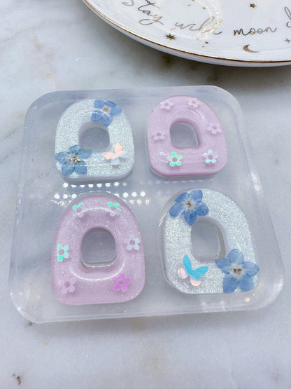 2.3cm Pre domed Open Arch Earring Mold