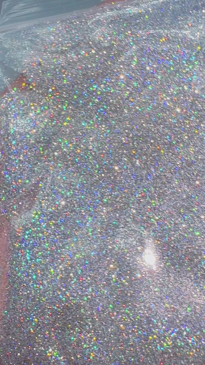 Holographic Extra Fine Glitter (Silver)