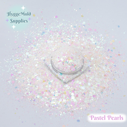 10g Pastel Pearls Prism Magic Glitter Mix