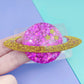 Large Saturn Planet Brooch Keychain mold Space travel