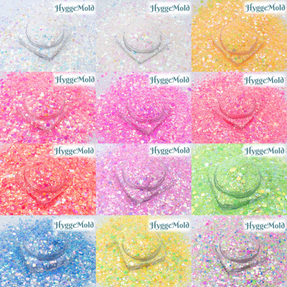 10g Grapefruit Glam Prism Magic Glitter Mix