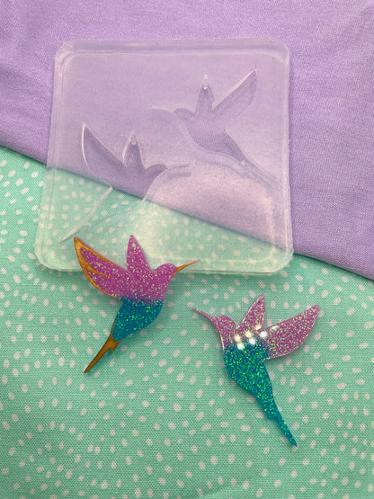 Elegant Hummingbird Dangle earring Mold