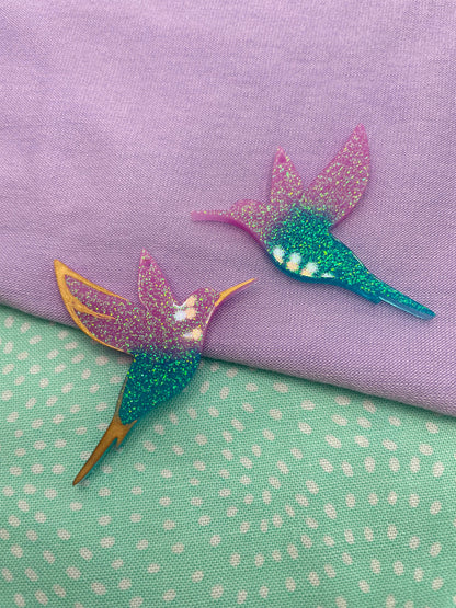 Elegant Hummingbird Dangle earring Mold