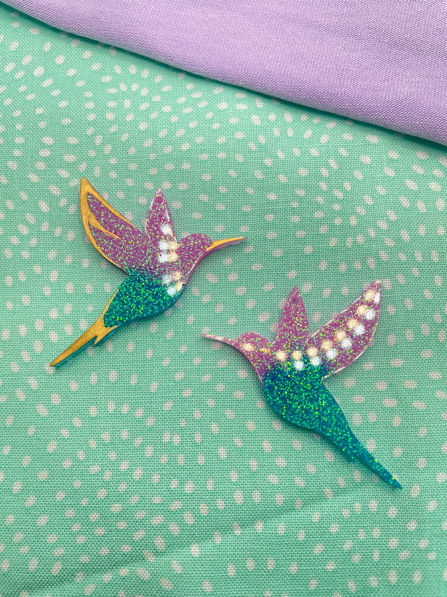 Elegant Hummingbird Dangle earring Mold