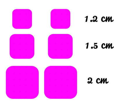 Customised Rounded Square Multi Cavities Earring Mold