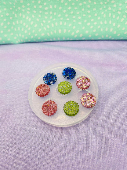 Cute Mini Cookie Stud Earring Value Mold