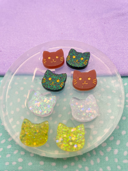 Mini Cat Studs Earring Mold