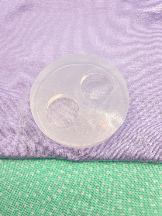 5mm thick 20mm circle disc Silicone Mould
