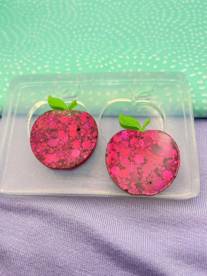 Pink Lady Apple Earring Pendant Jewellery Mold