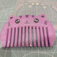 5mm deep Sweet/ Grumpy Cat Comb Mold Engraved