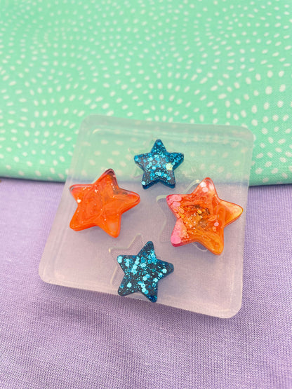 Two-level Star Dangle Stud Earring Mold